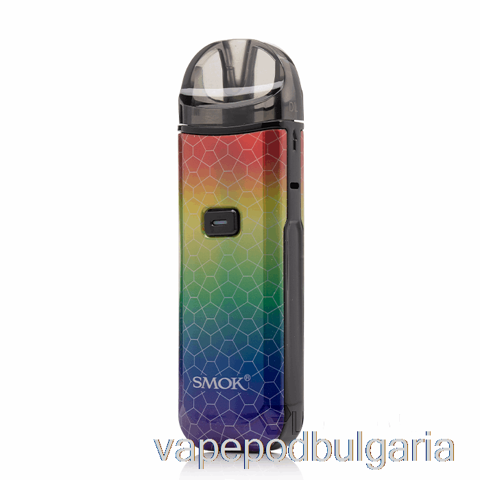 Vape 10000 Дръпки Smok Nord Pro 25w Pod Kit Rasta Green Armor